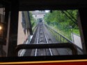 We go up the funicular railroad to the fortress